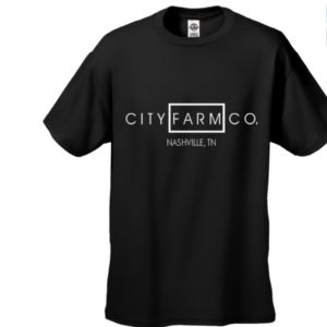 CITY FARM CO. - Structured Signature Tee (black)