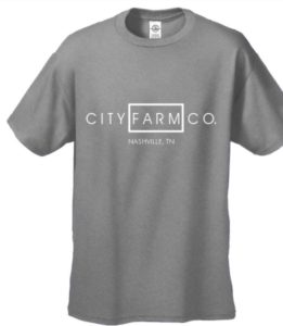CITY FARM CO. - Structured Signature Tee (grey)