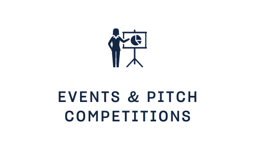 events and pitch competitions