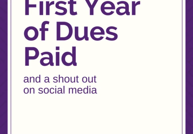 FirstYearDues