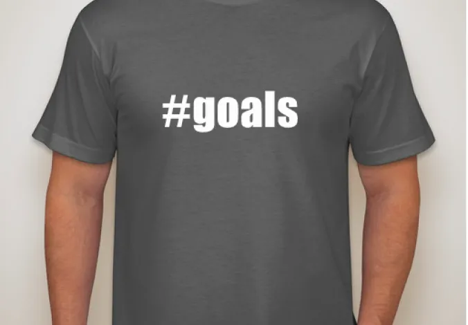 goals tshirt
