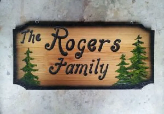trail sign