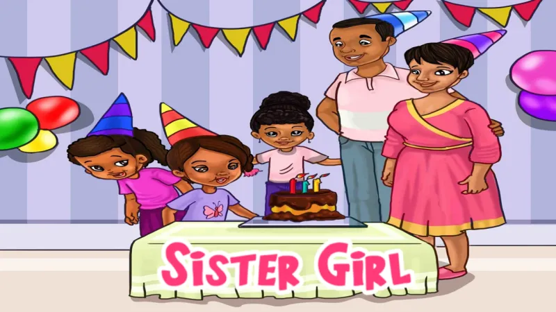 Children's Interactive Handwriting Book: The Sister Girl Collection