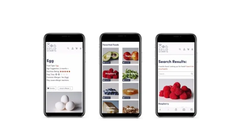 The Solid Starts App - Solid Starts & First Foods Database