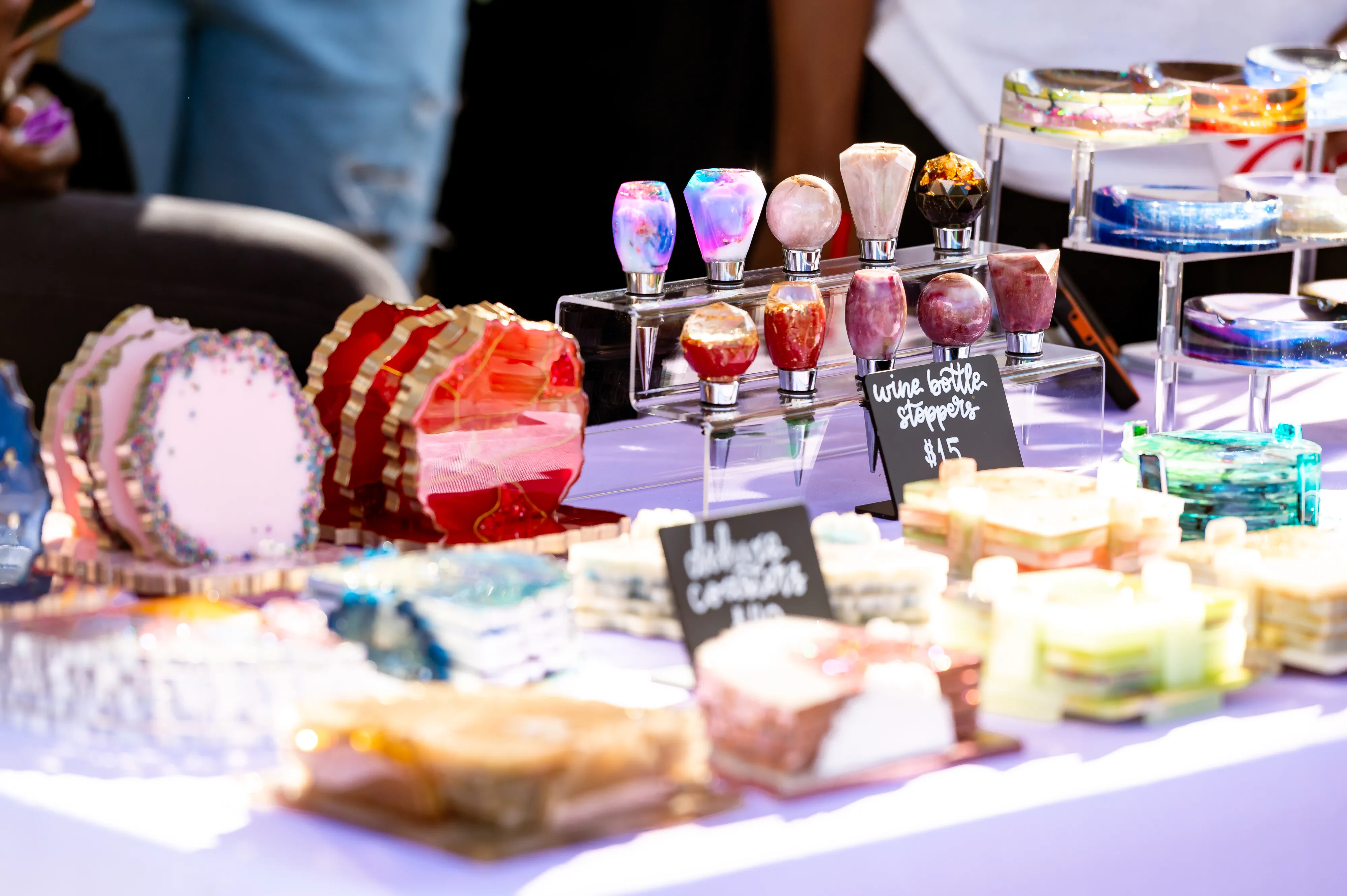Above are pictures from Makers Market on October 15, 2022 presented by The Makers Market.