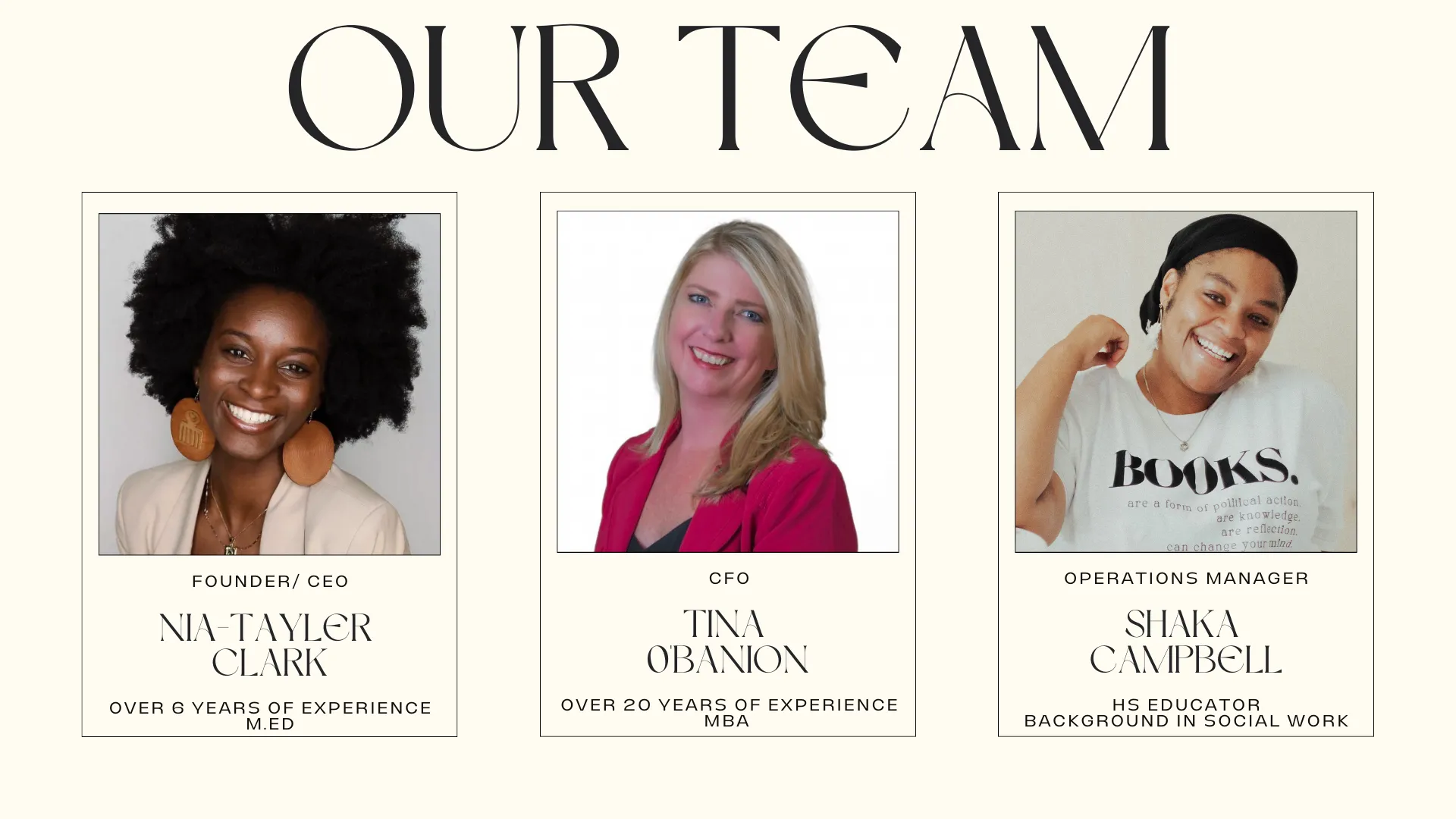 our team