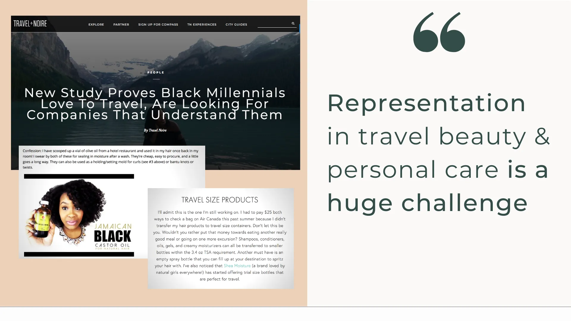 underrepresentation in travel is a real challenge for black women