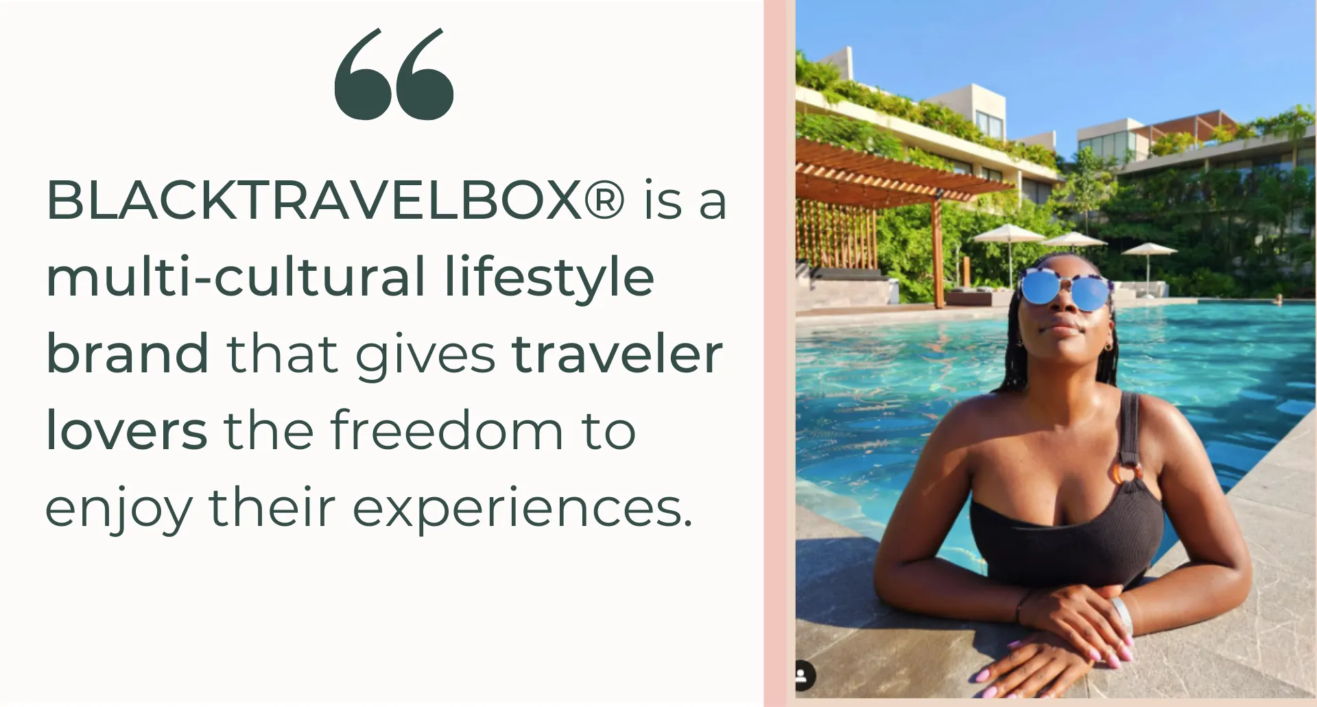 meet the away meets glossier for black travel