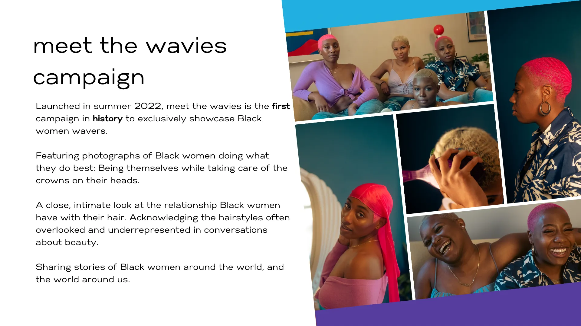 About the Meet The Wavies Campaign