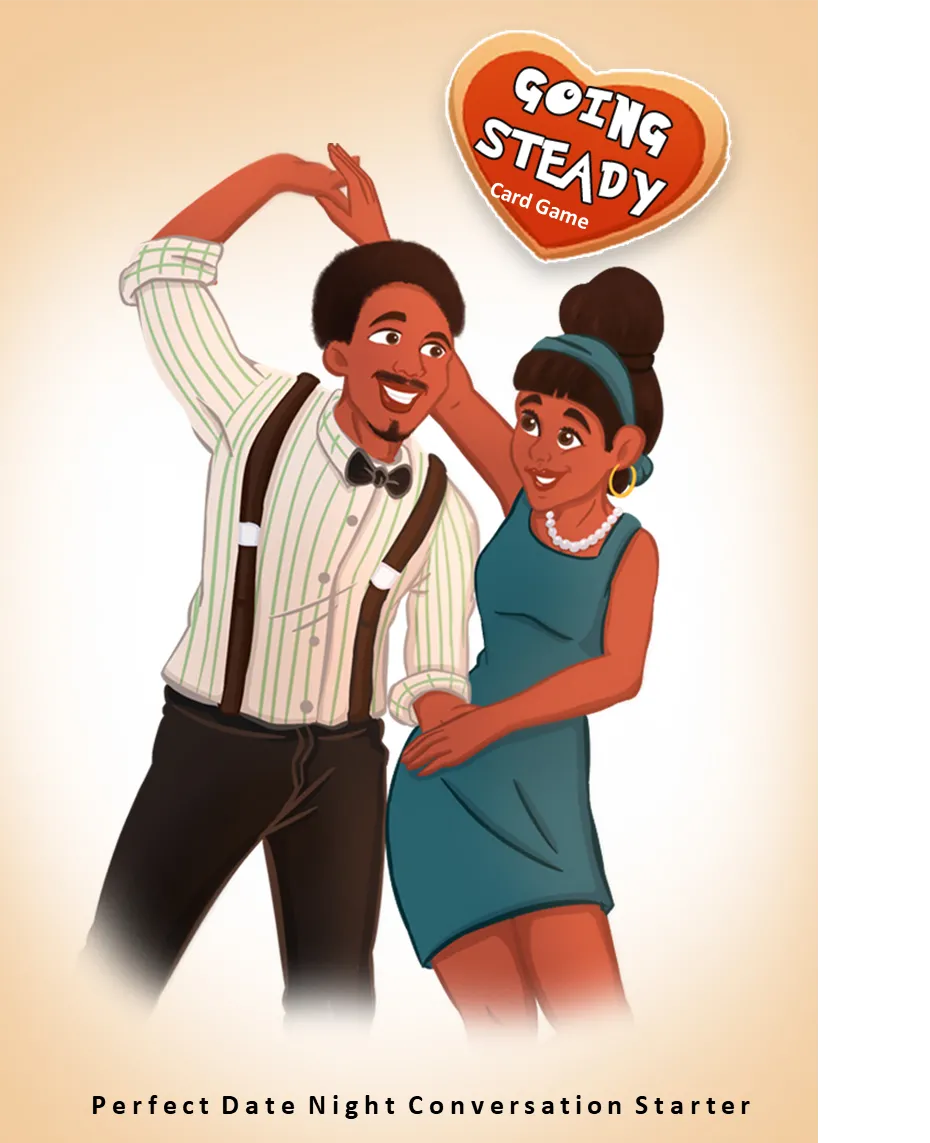 Going Steady Card Game Box