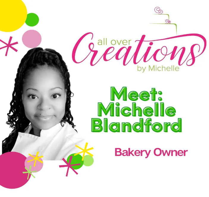 All Over Creations Bakery Owner, Michelle Blandford pictured.