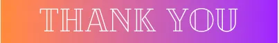 Thank you
