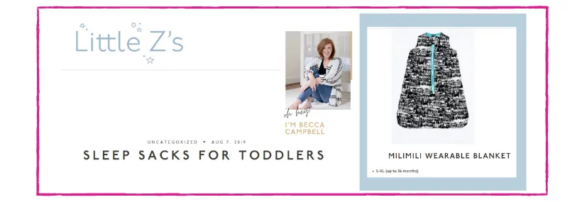little z sleep: best sleep sacks for toddlers