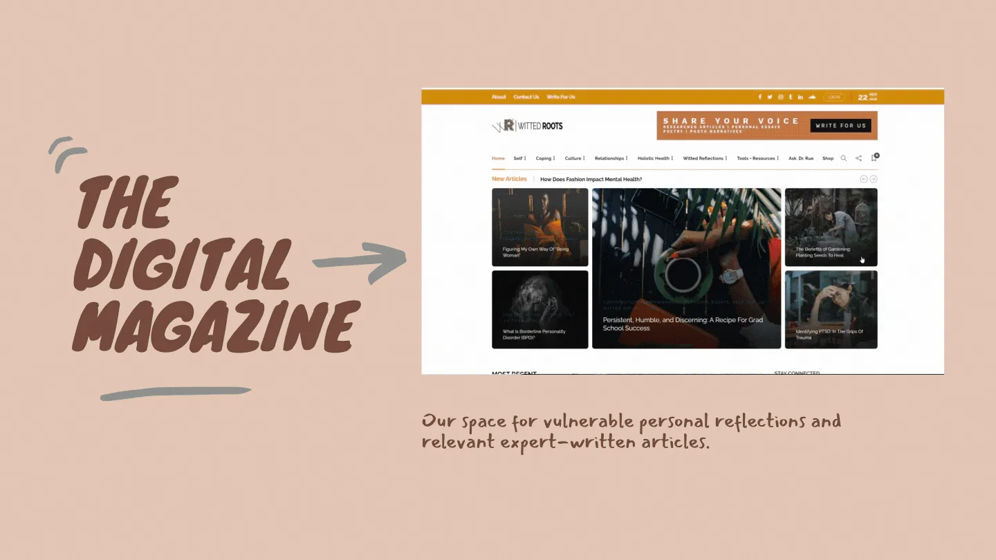 The Digital Magazine - Witted Roots IFW Campaign
