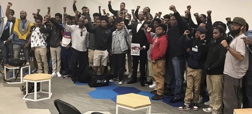 GREEN DOT PUBLIC SCHOOLS - FAMLI INC “SEE A MAN, BE A MAN” w/ Rizza Islam Guest Speaker
