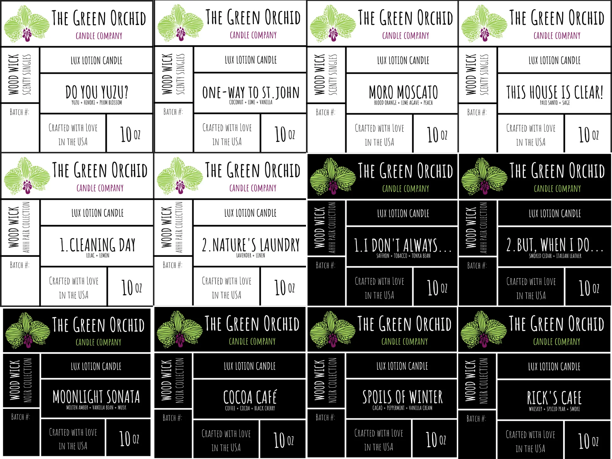 Available Scents