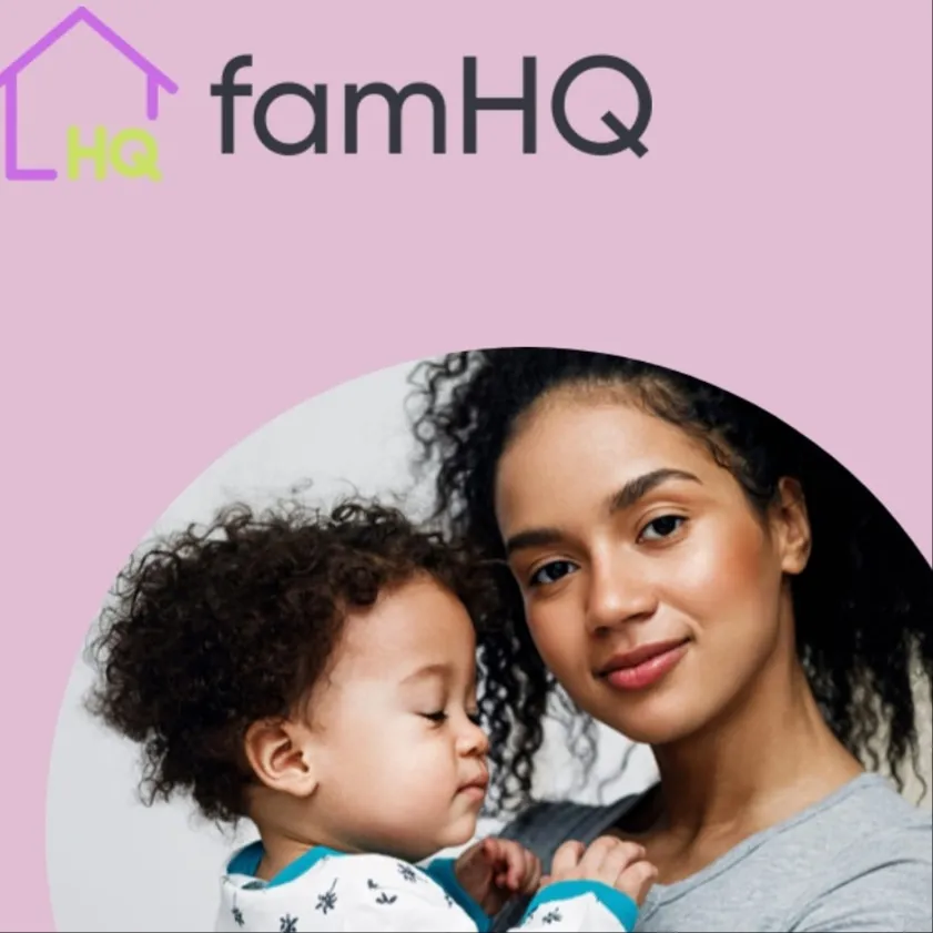 Image of mother holding her infant child