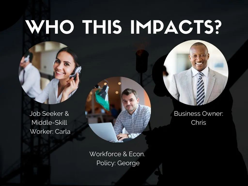This problem effects businesses, job-seekers and regional economic development