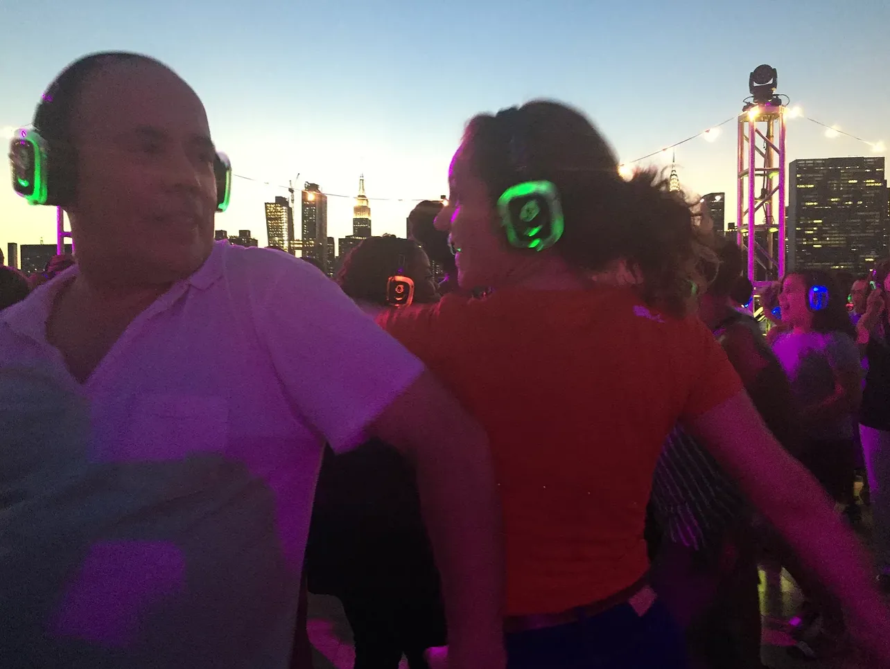 Silent Salsa Party