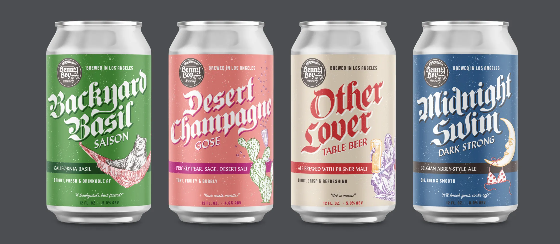 Benny Boy Brewing Flagship Beers
