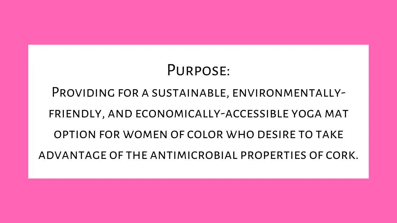 sustainable, environmentally-friendly, and economically-accessible yoga mat