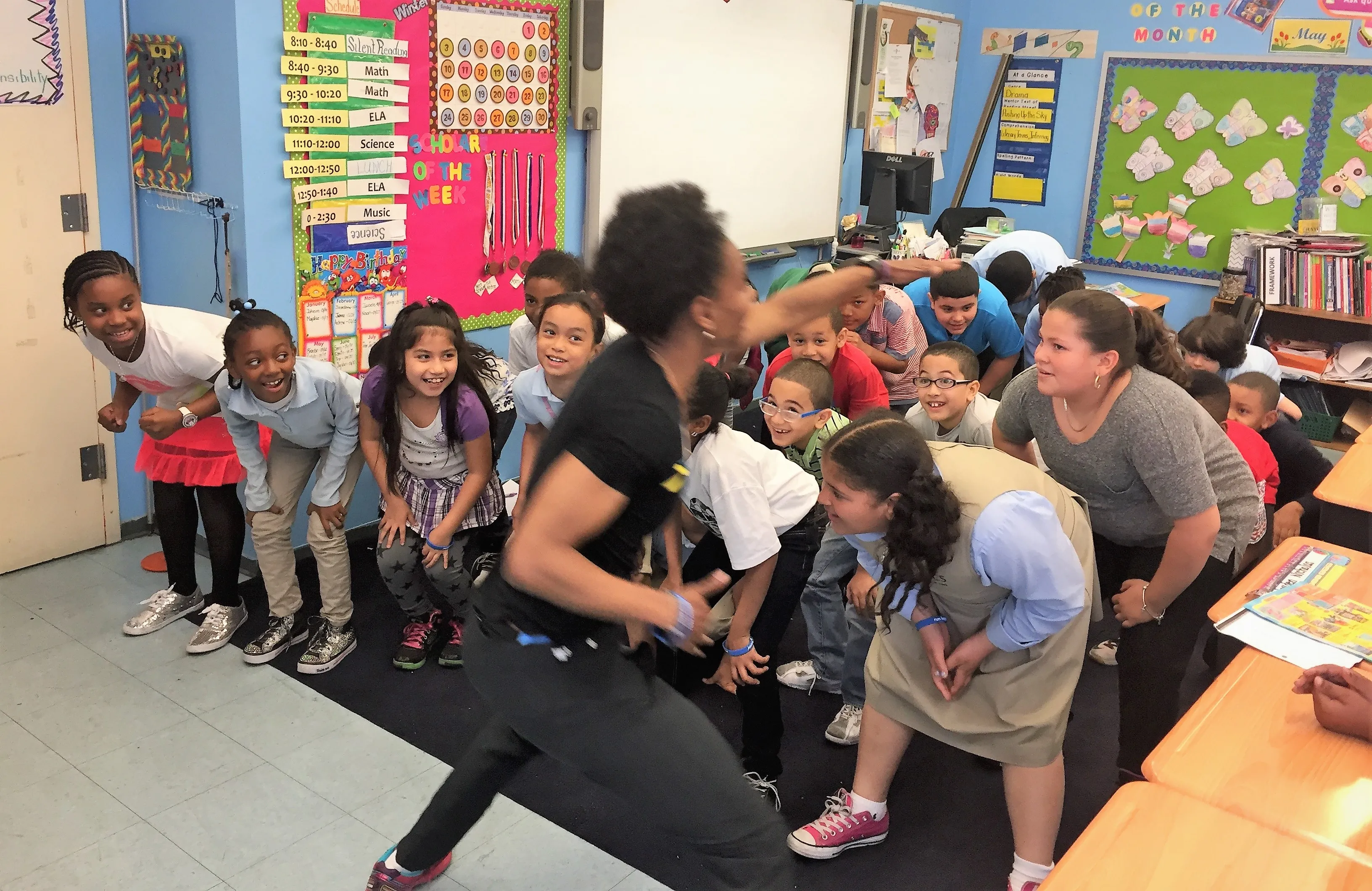 Physical activity in the classroom, Getting Youth Movement