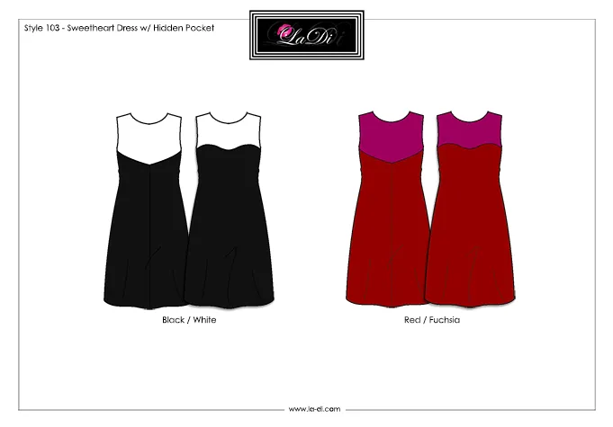 LaDi Sweetheart Dress, Women's Dresses, Women's Fashion, Women's Clothing, LaDi Dresses