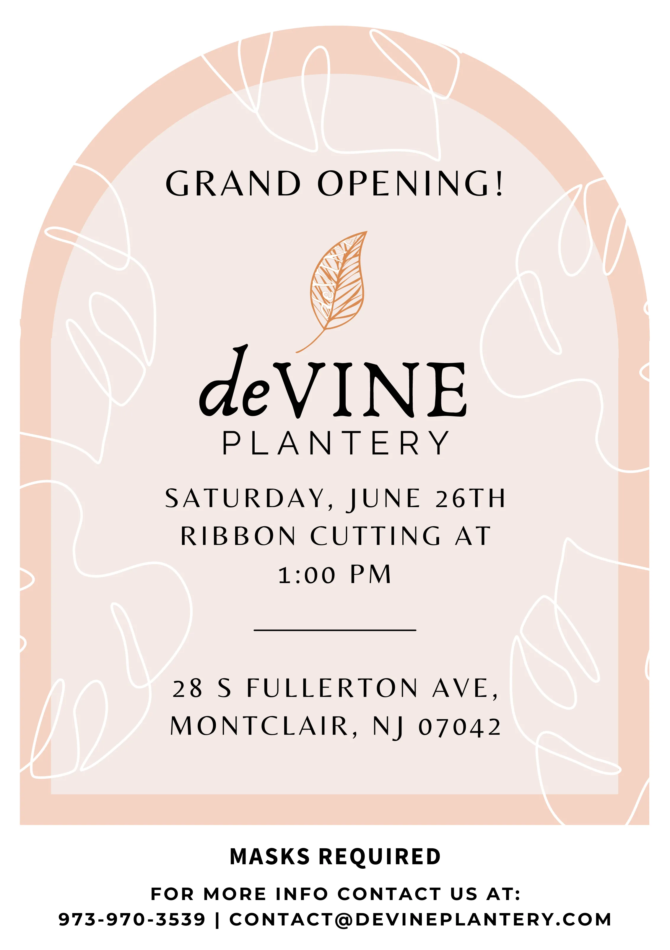 grand opening flyer