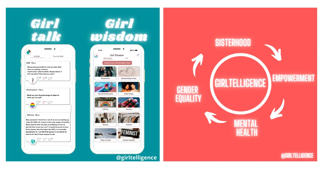 girltelligence, girl empowerment, girls supporting girls, feminism, teen girls, teens, founder