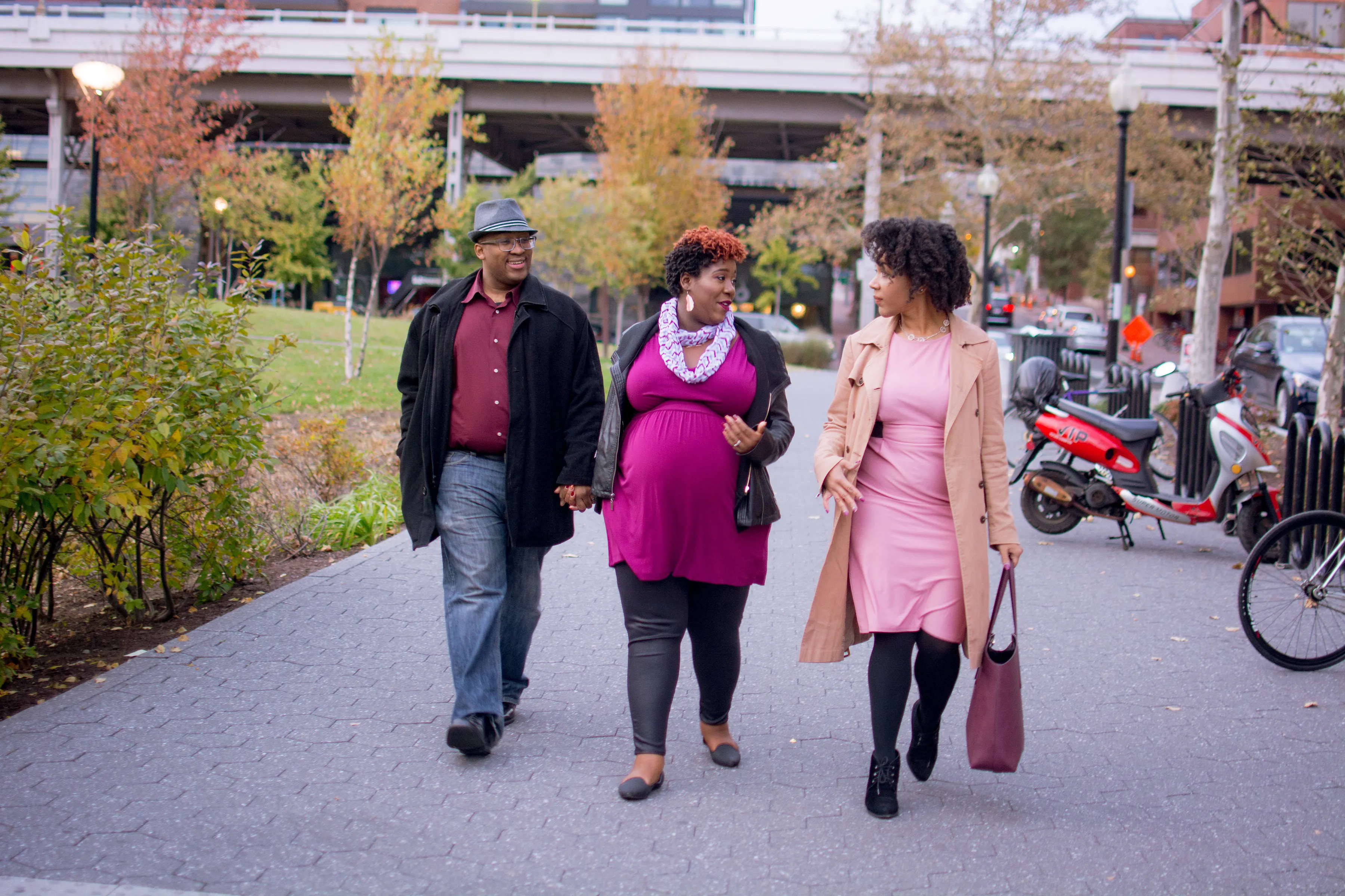 Black mother and Black (African American) doula in Washington, DC.