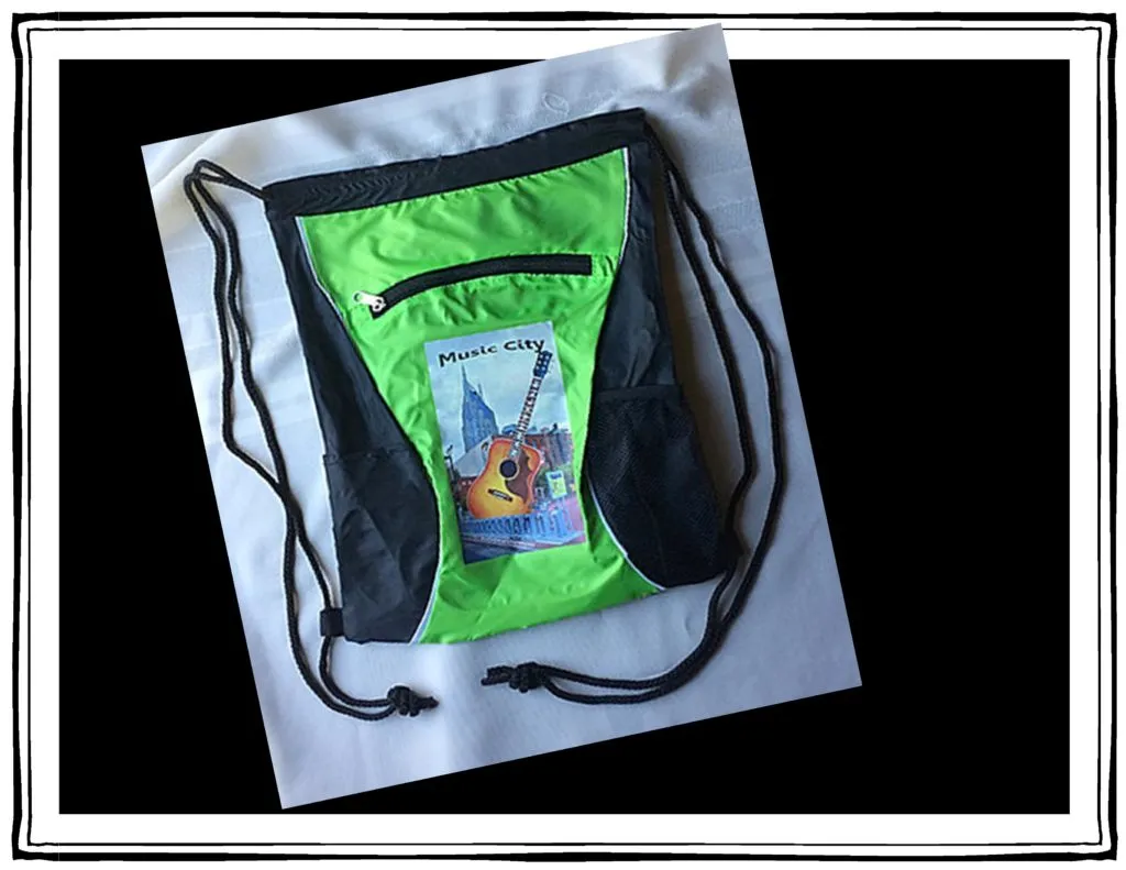 Lime Green Cinch Pack