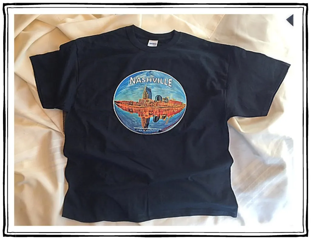 Nashville Riverfront T shirt