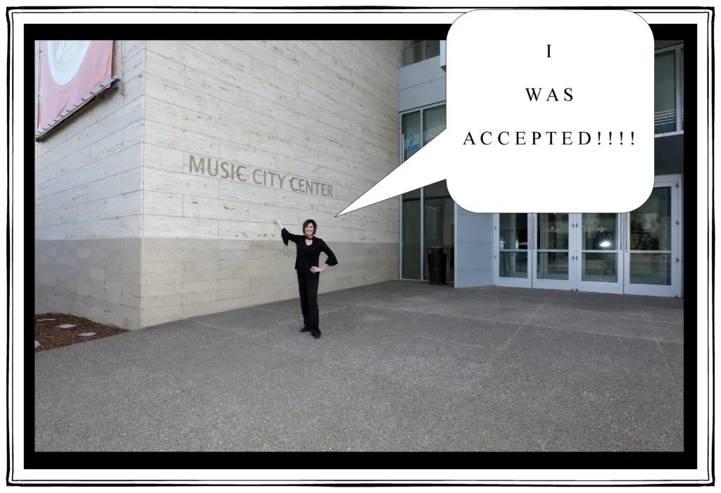 Terri outside Music City Center 8