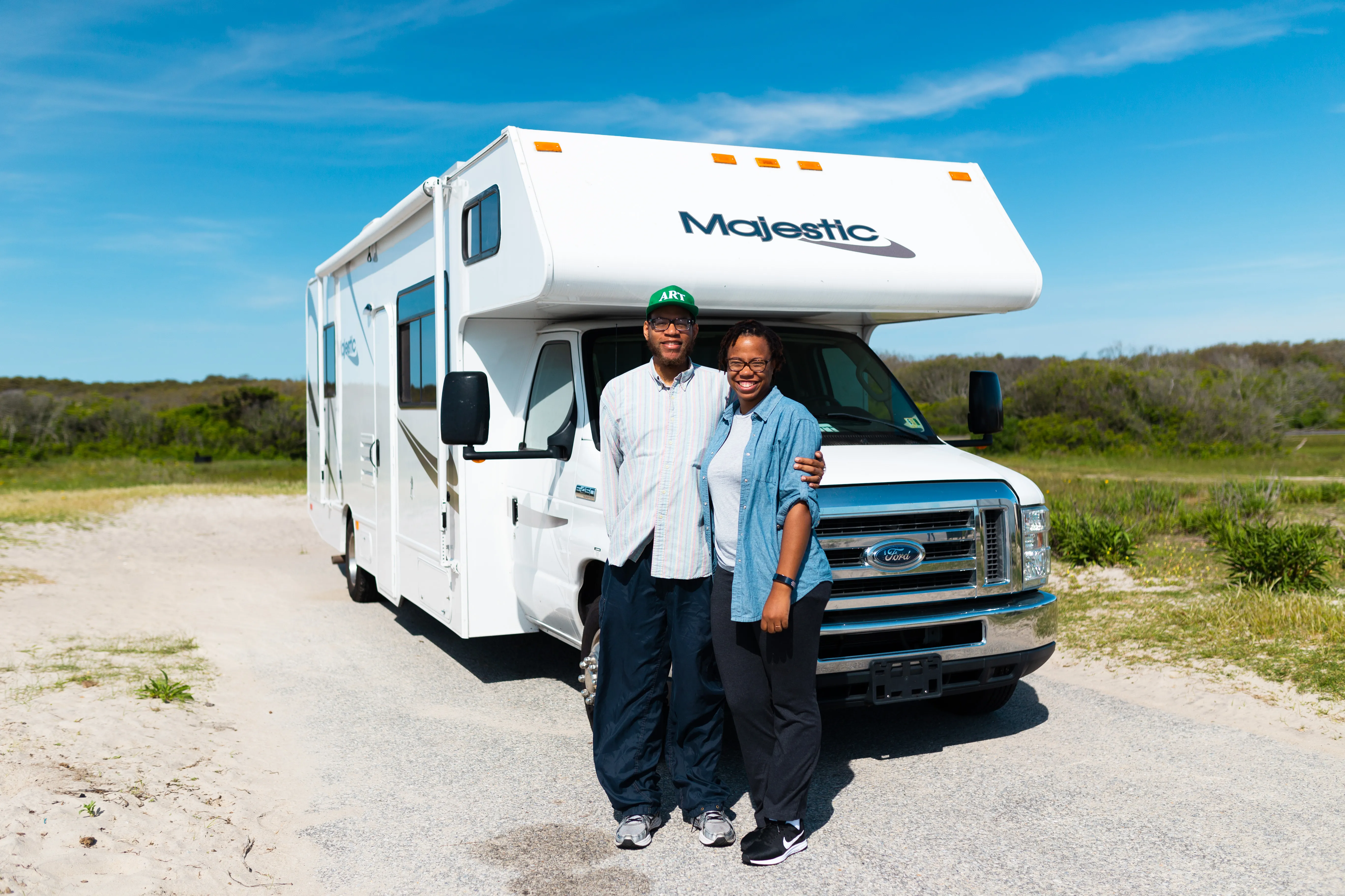 black couple rving
