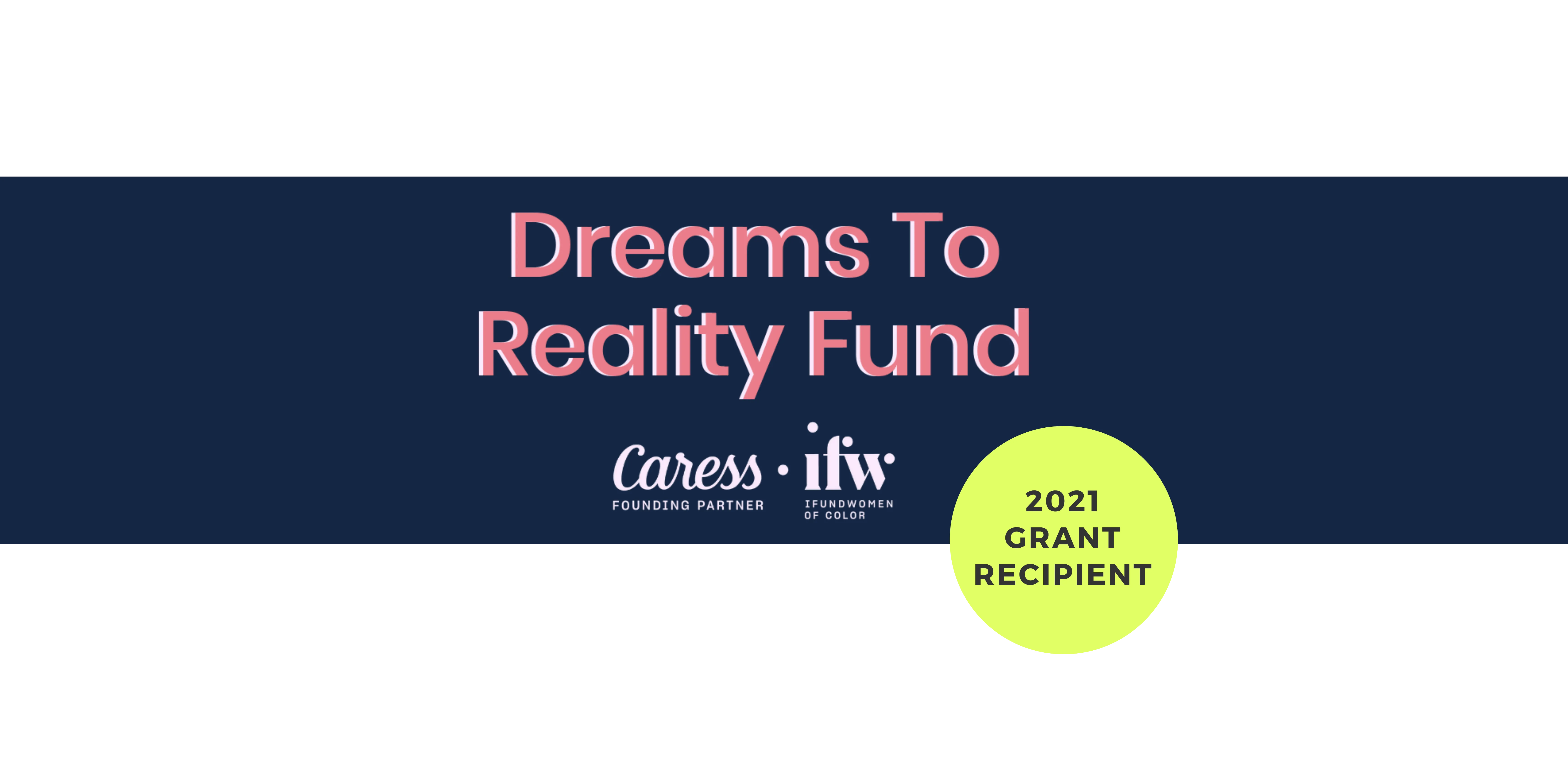 caress grant recipient banner