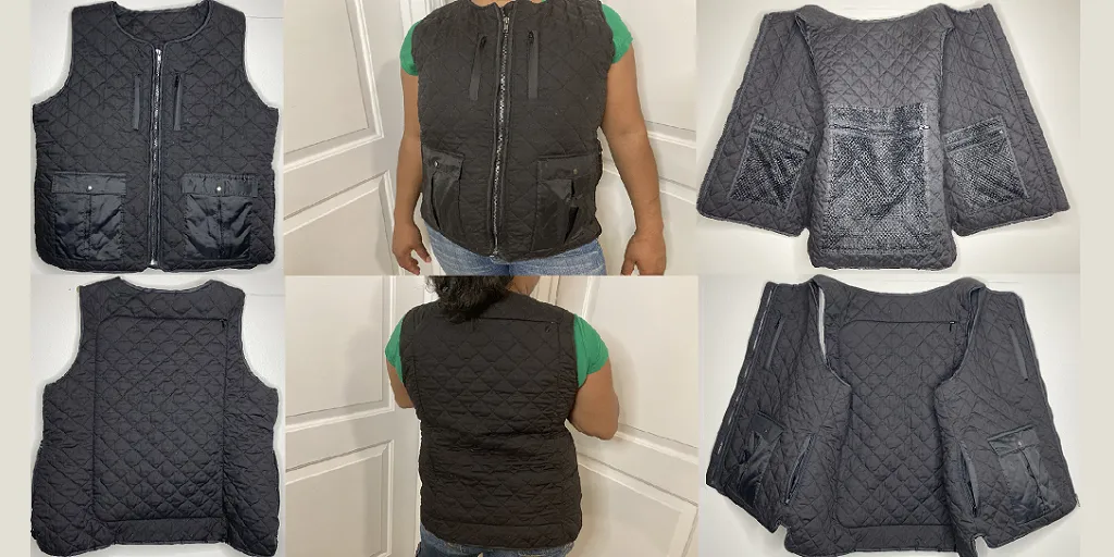 Views of the BudJet Vest