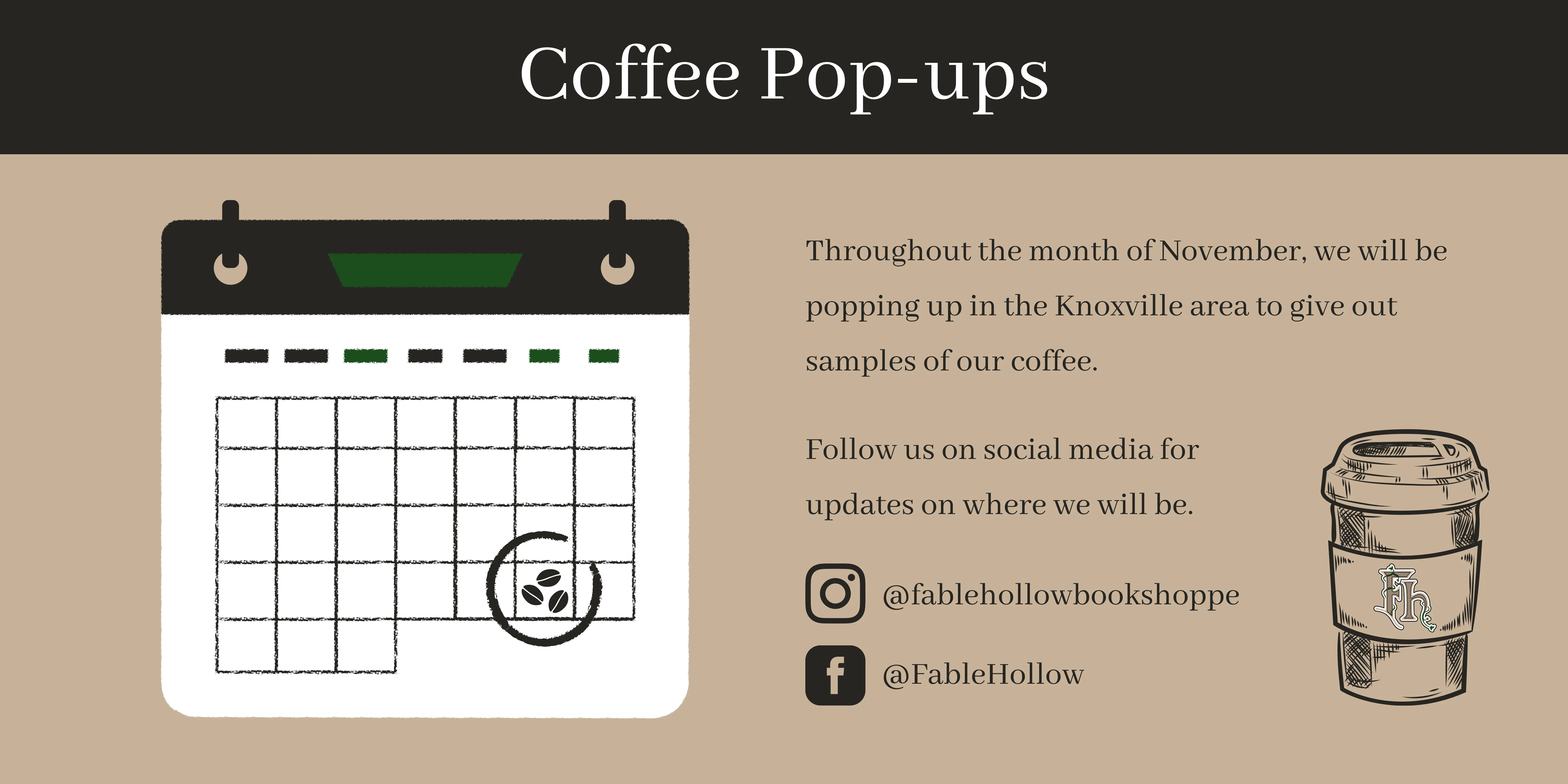 Coffee Pop-ups