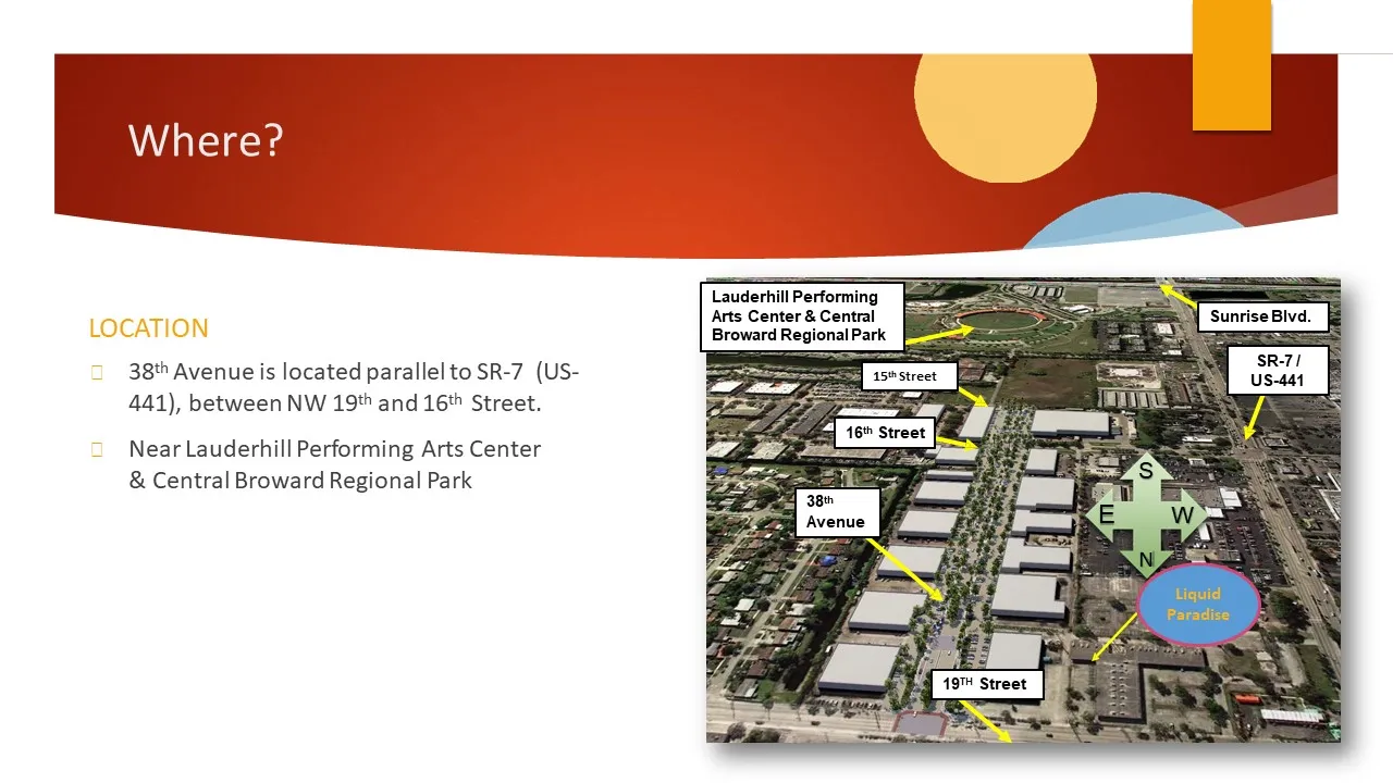 Liquid Paradise - Part of Lauderhill Art & Entertainment District
