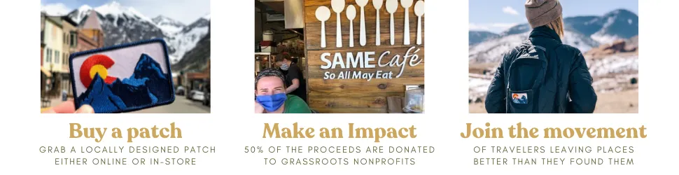 buy a patch-make an impact-join the community