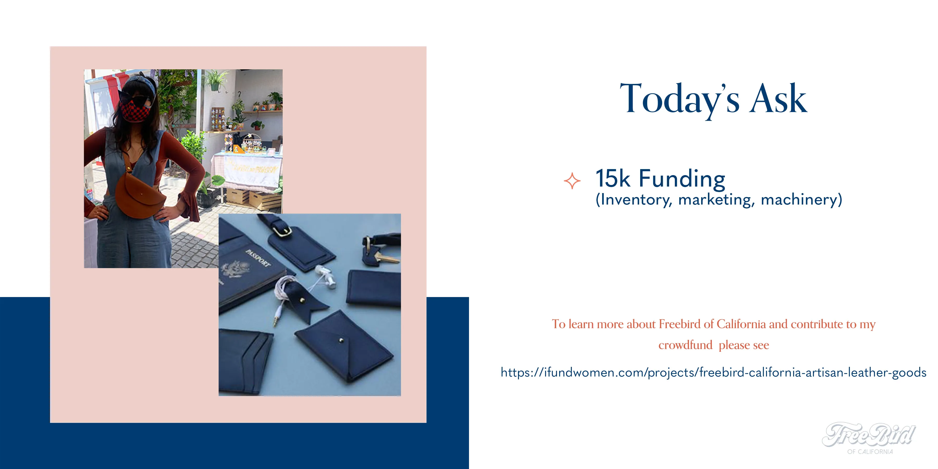 ask for funding