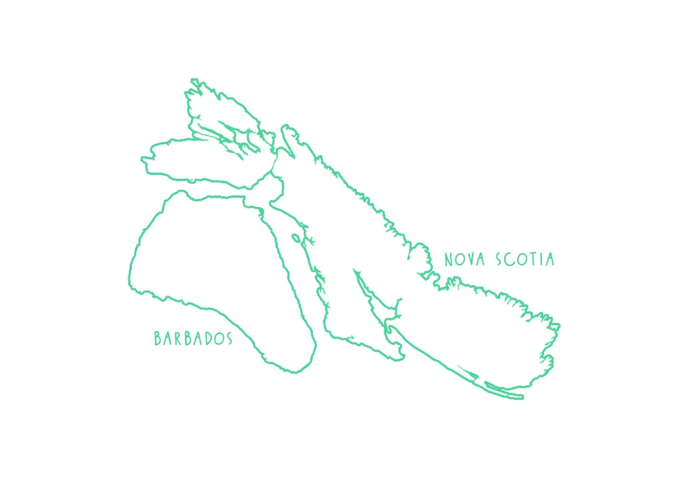 nova scotia and barbados