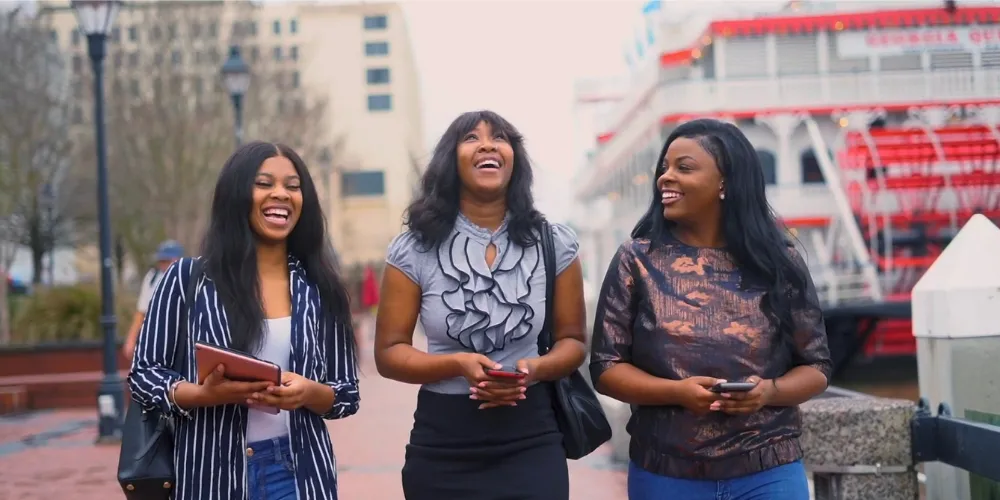 Three Black women in Savannah GA 31405