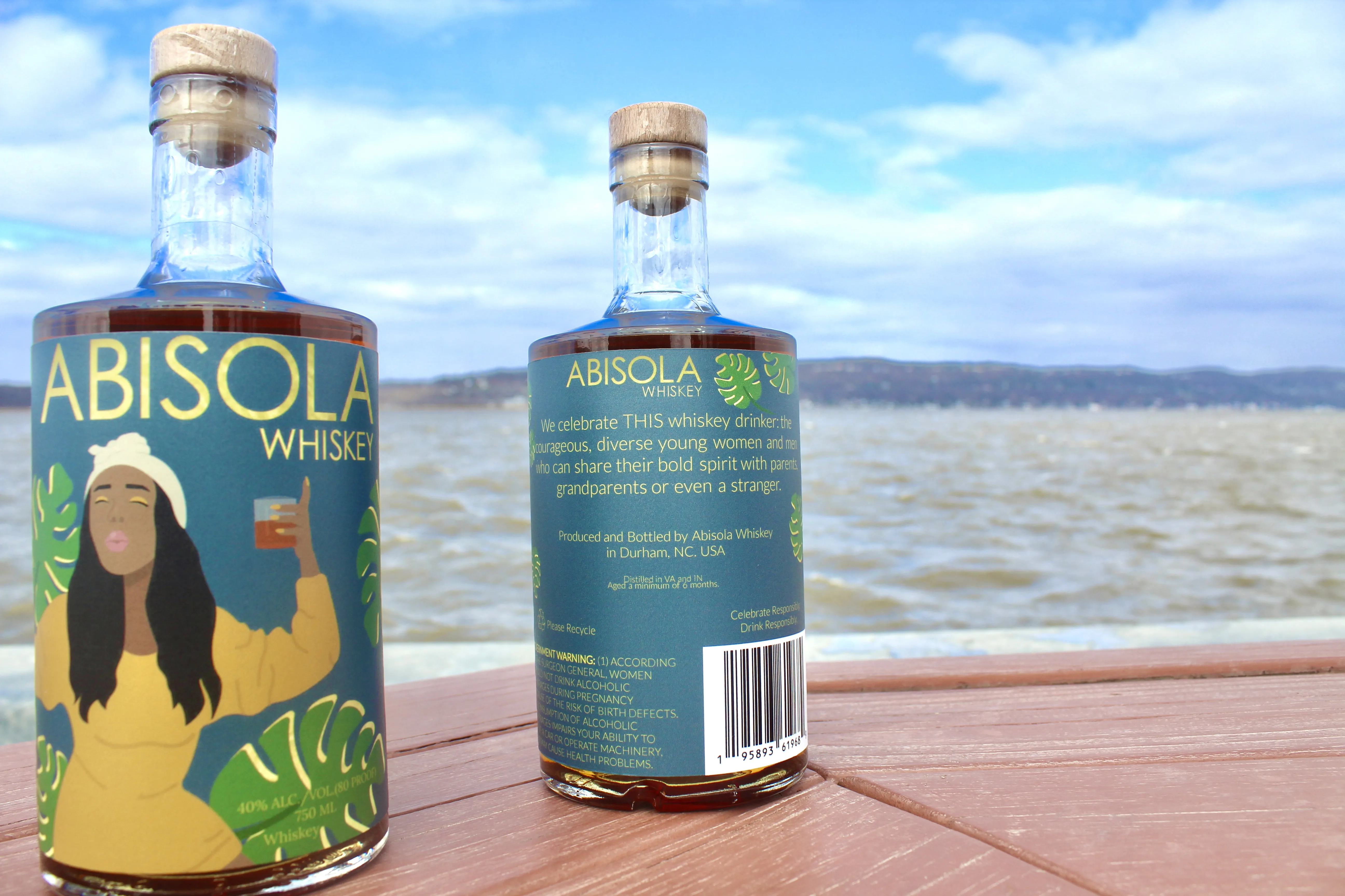 Abisola Whiskey bottles