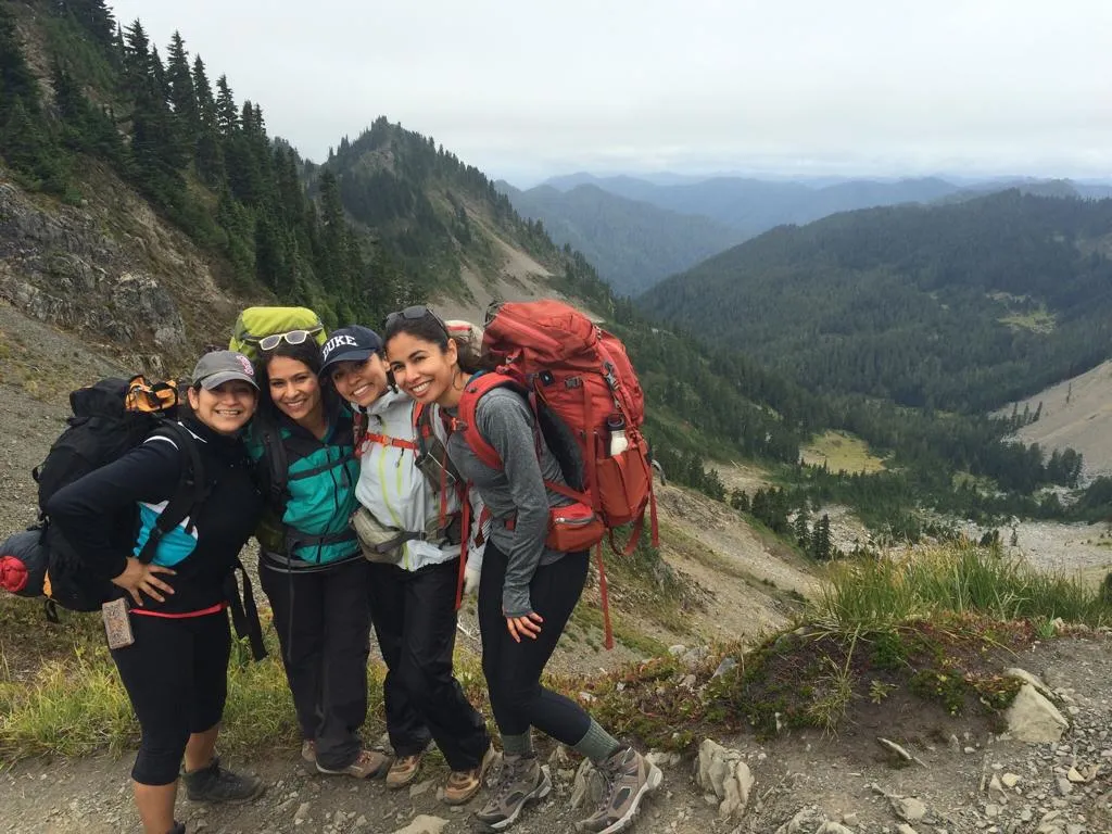 STEM Sisters Backpacking