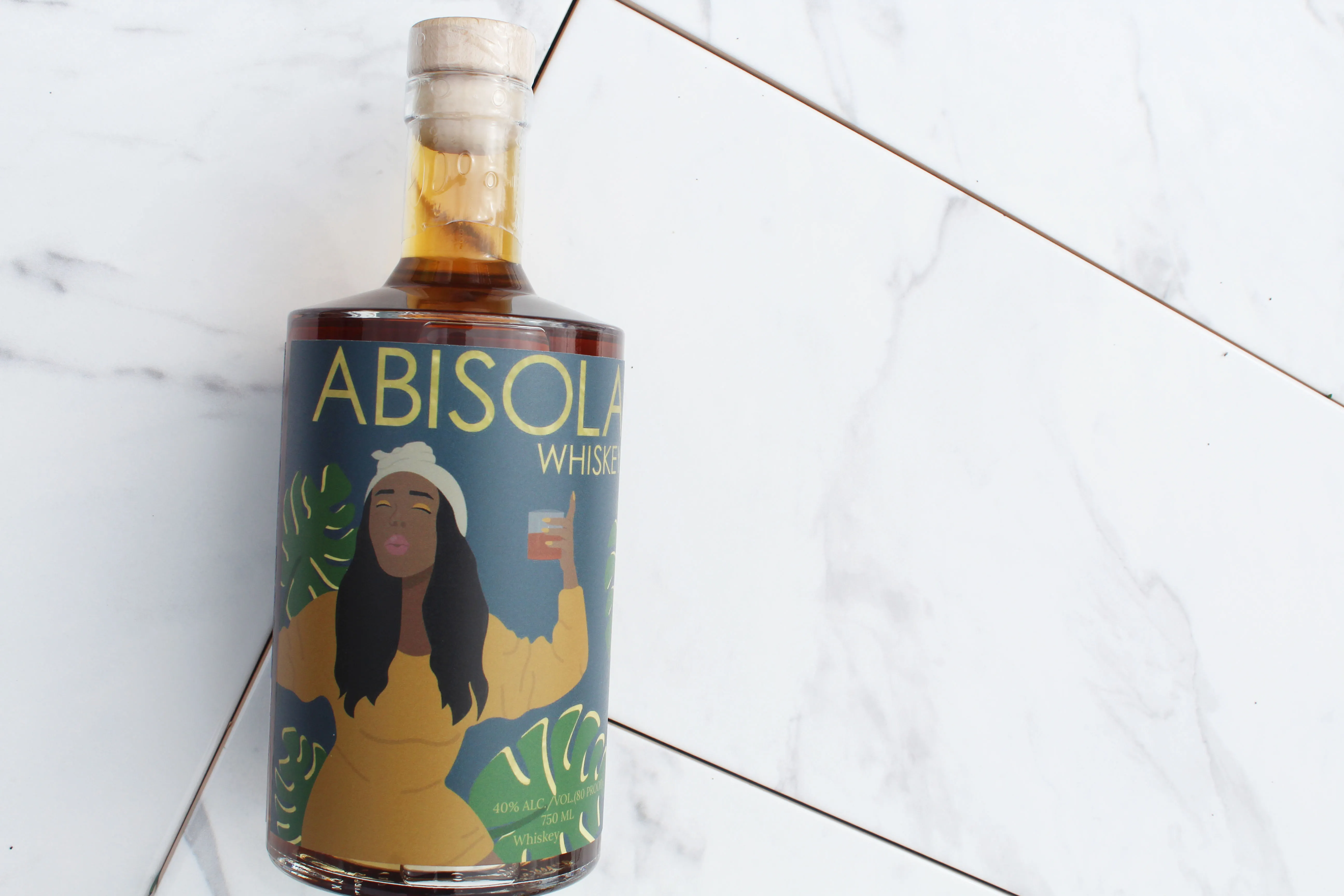 Abisola Whiskey Bottle
