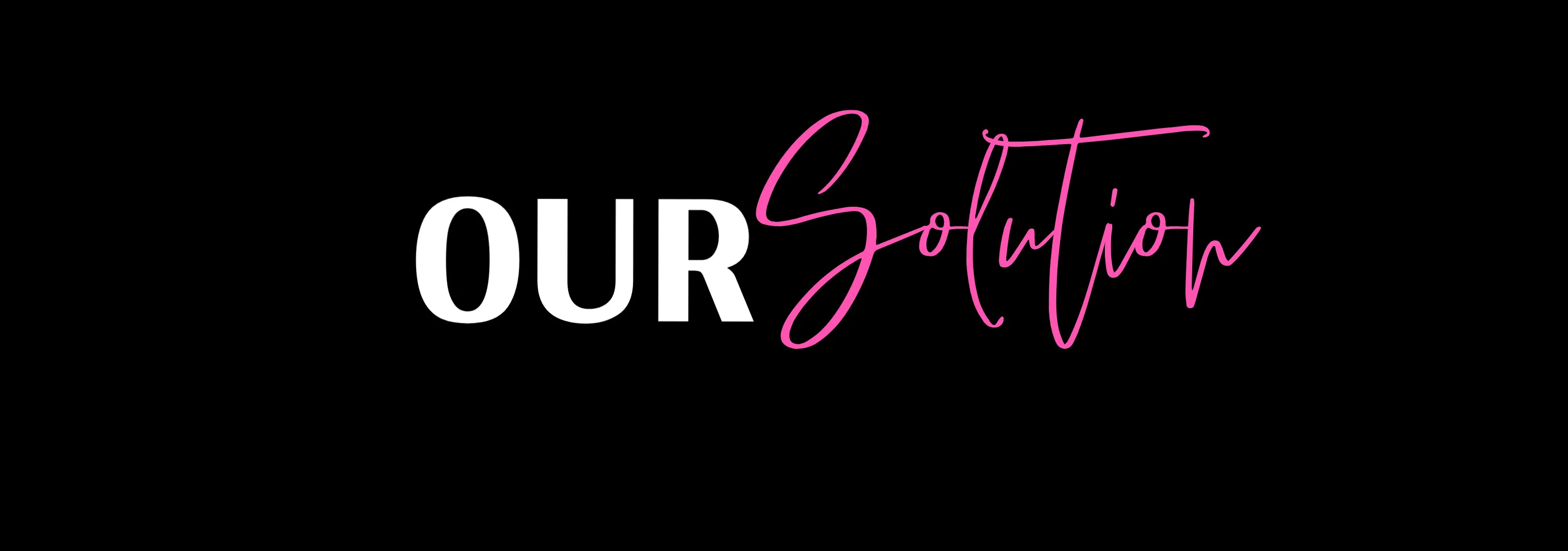 Our Solution