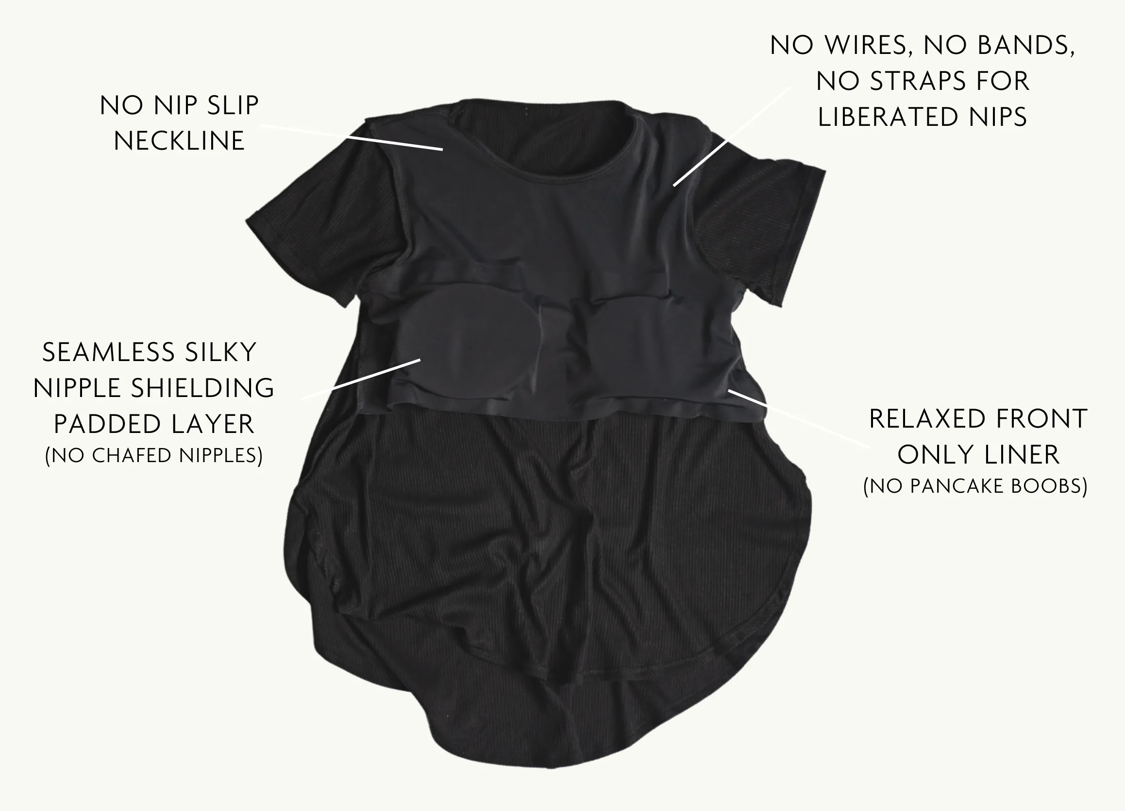 Picture of VKTORI braless tshirt