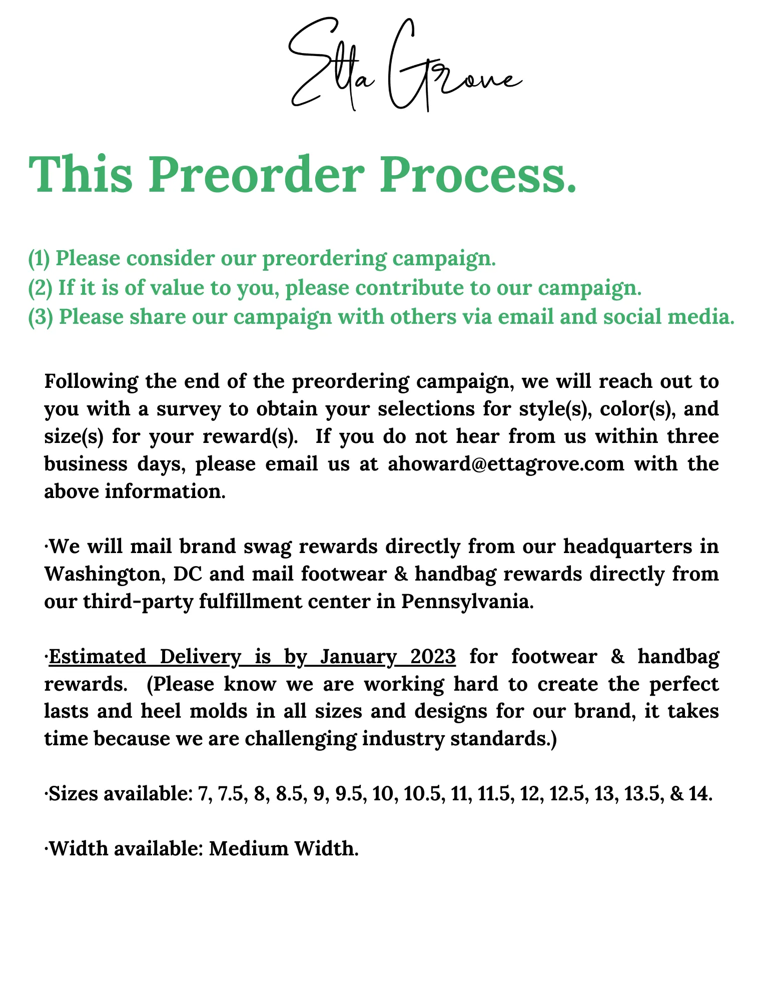 EGF Preorder Process page 1