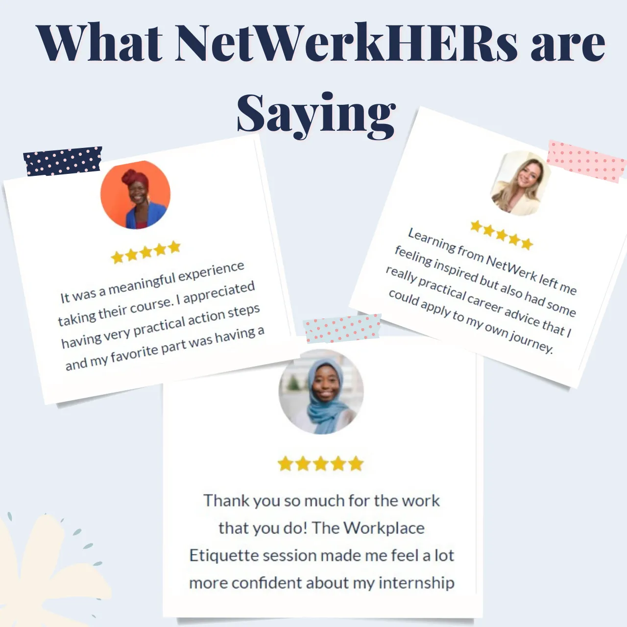 NetWerk Community Testimonials 