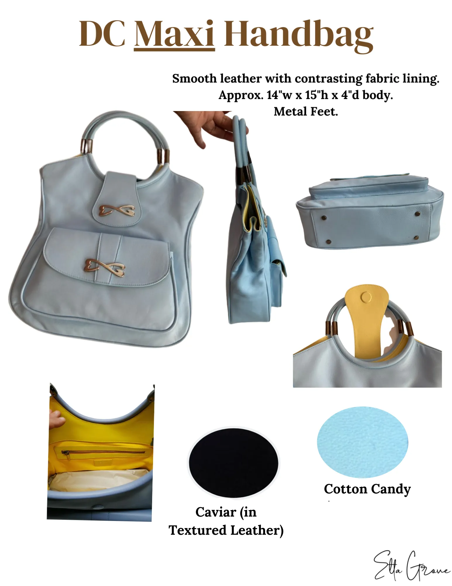 EGF DC Maxi handbag